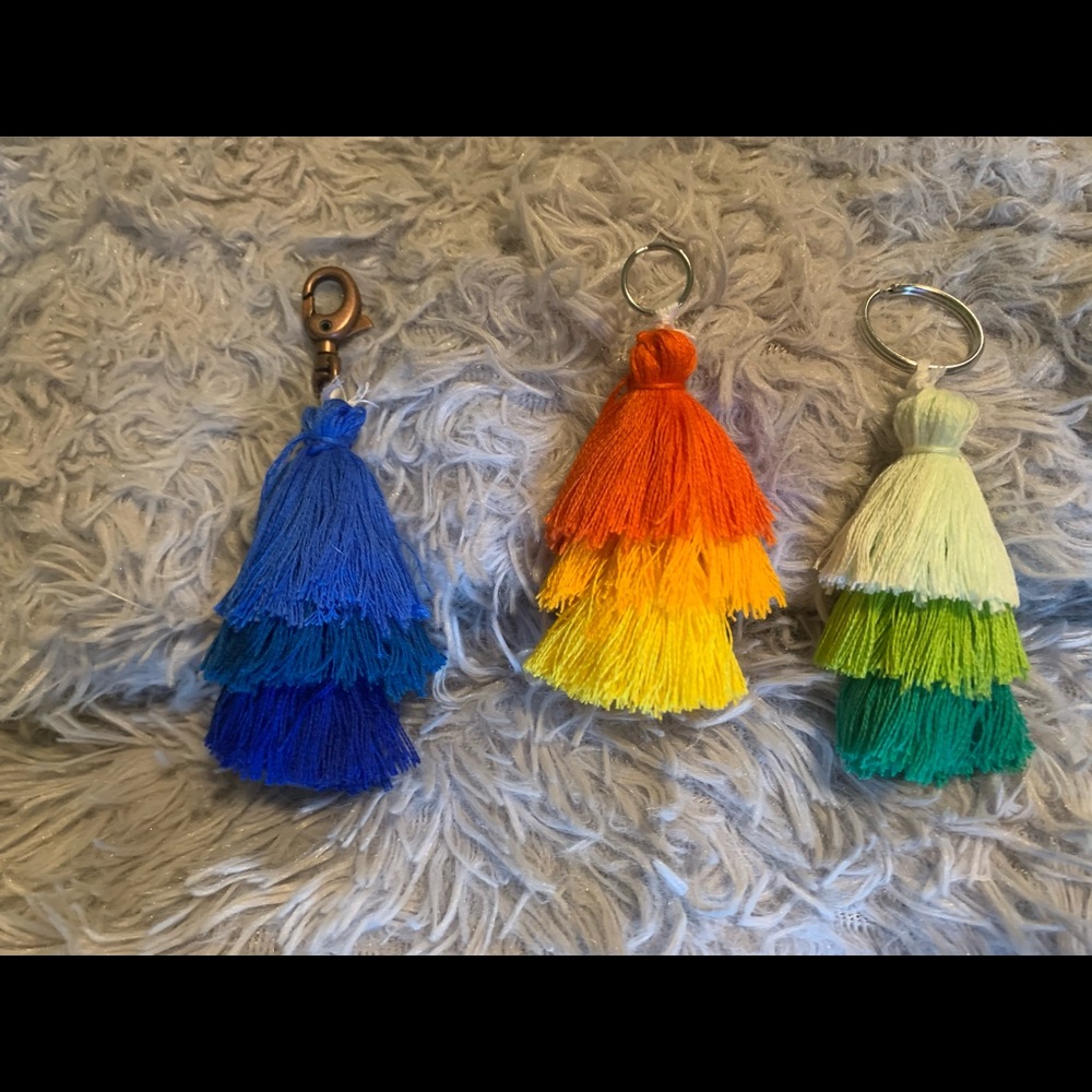 Tassel keychains